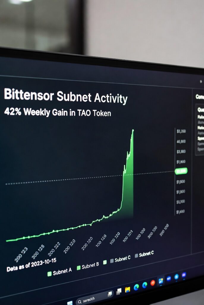 Bittensor Subnet Activity Drives 42% Weekly Gain in TAO Token ...