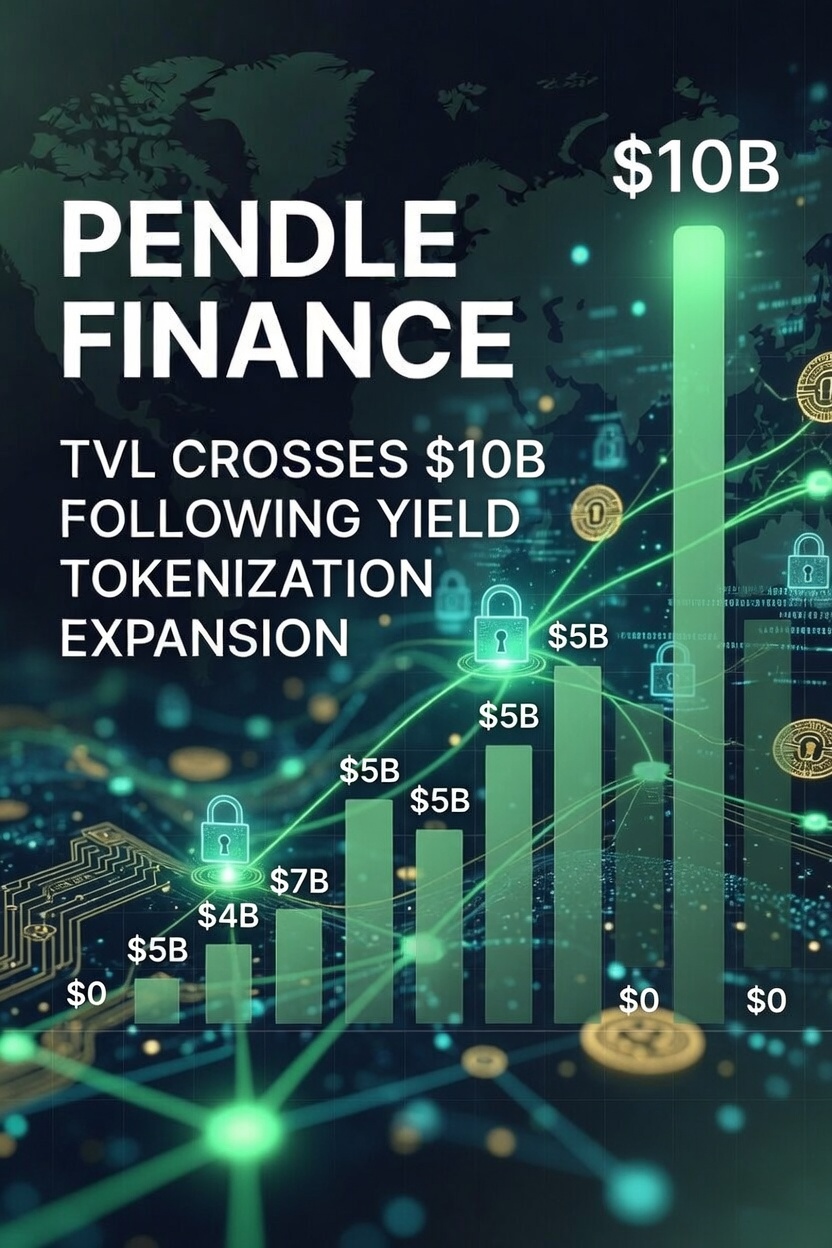 Pendle Finance TVL Crosses $10 Billion Following Yield Tokenization ...