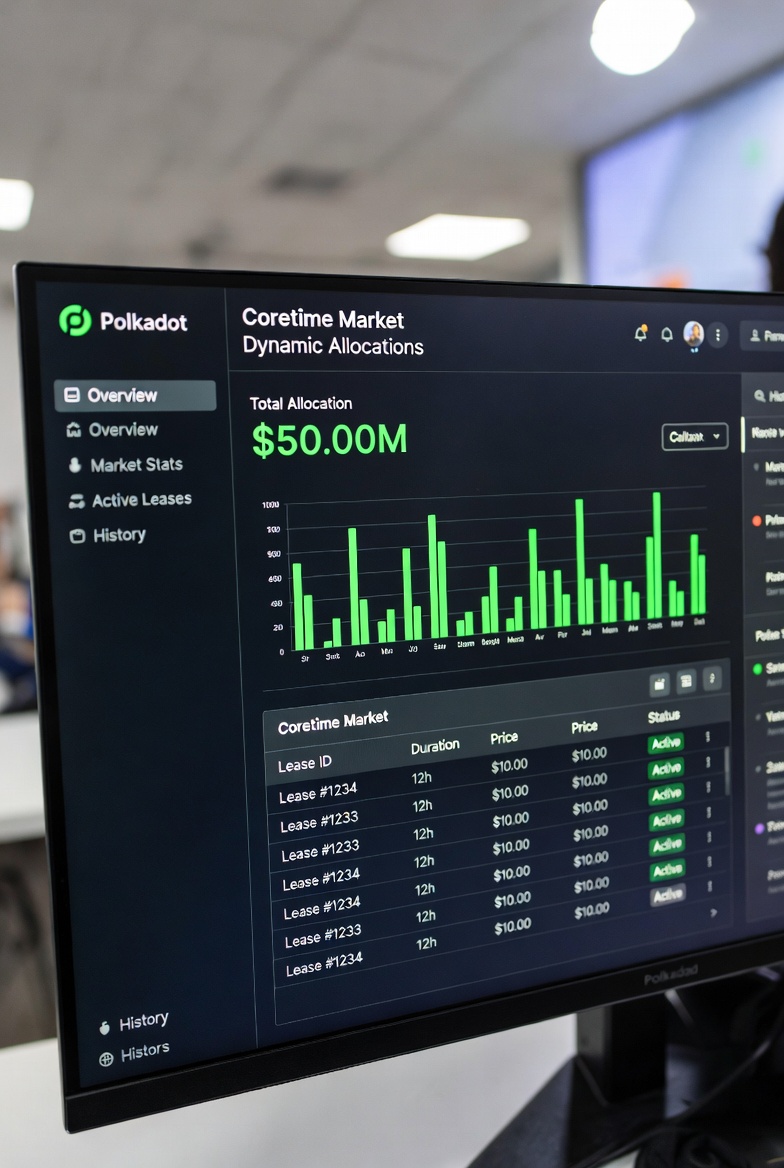 Coretime Polkadot Coretime Market Sees First $50 Million in Dynamic Allocations ...