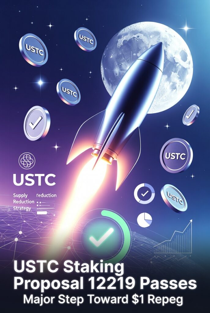 USTC Staking Proposal 12219 Passes — Major Step Toward $1 Repeg as ...