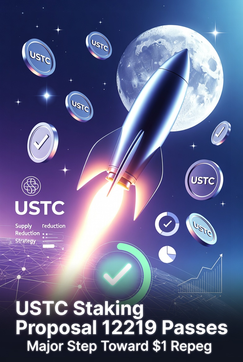 USTC Staking Proposal 12219 Passes — Major Step Toward $1 Repeg as ...